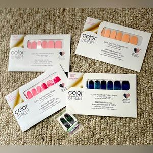 Color Street real nail polish strips 4 sets